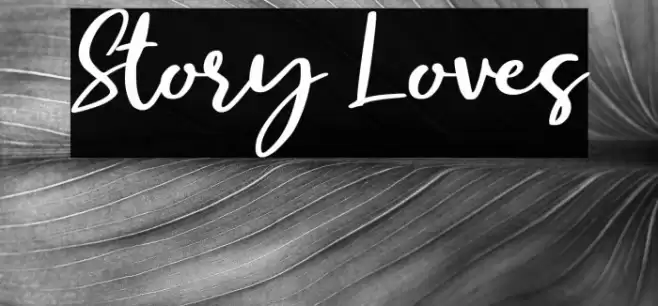 Story Loves Font examples