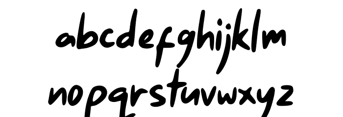 Story Maker GT Demo Font LOWERCASE