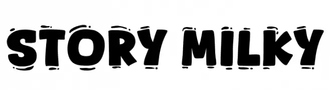 Story Milky  baixar fontes gratis