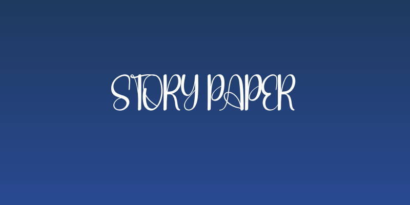Story Paper Social Header