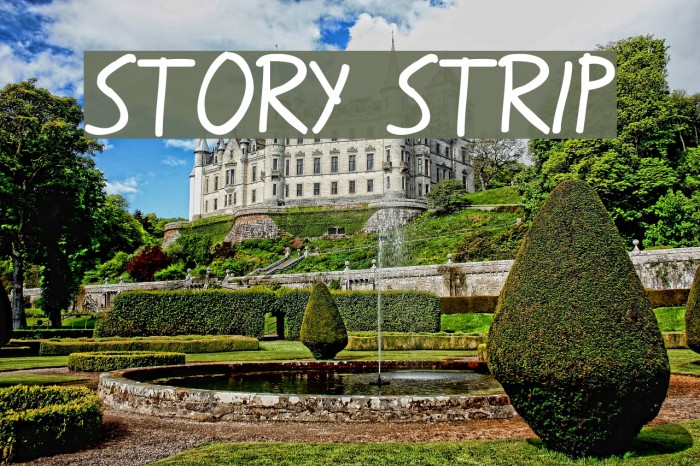 Story Strip Font examples