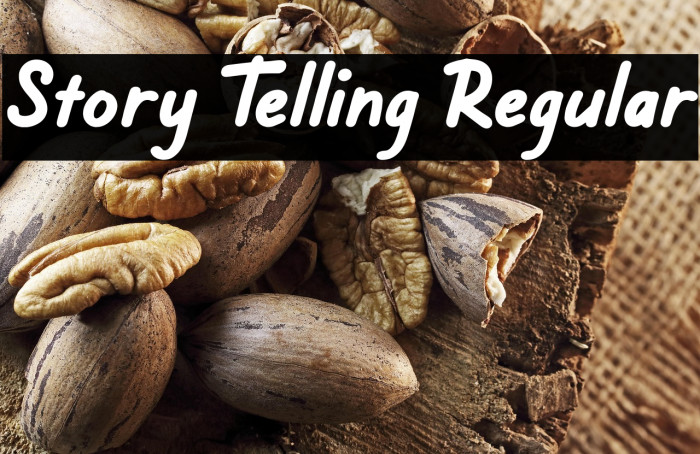 Story Telling Regular Example 1