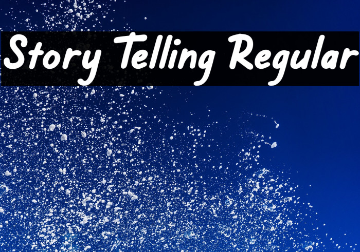 Story Telling Regular Example 2