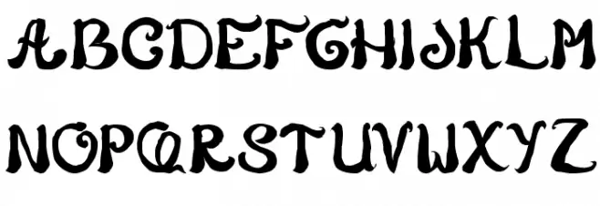 Story Telling Font Litere mari