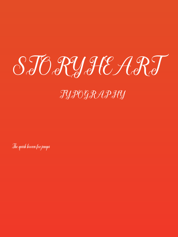 StoryHeart Poster