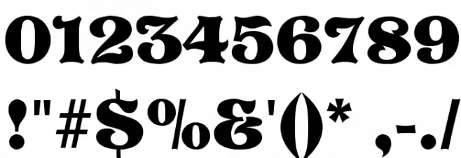 Storybook Regular Font Alte caractere