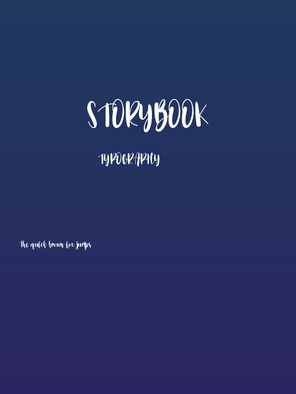 Storybook Poster