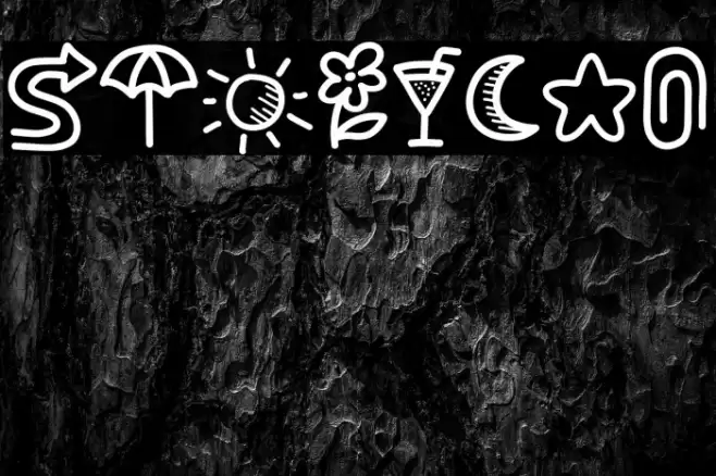 Storycan Caratteri examples