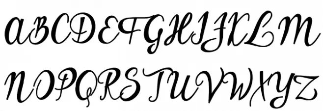 Storyk Demo Schriftart Groß