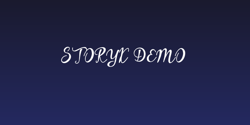 Storyk Demo Social Header