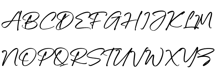 Storyland Phillpina Font UPPERCASE
