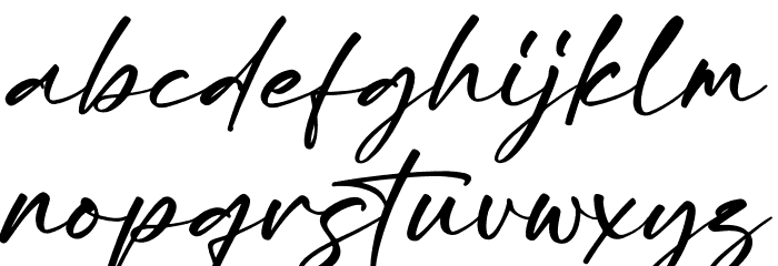 Storyland Phillpina Font LOWERCASE
