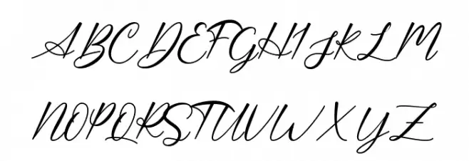 Storylove Caratteri MAIUSCOLE