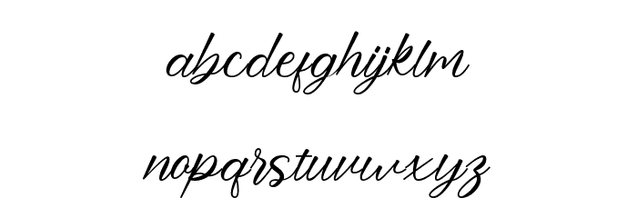 Storylove Font LOWERCASE