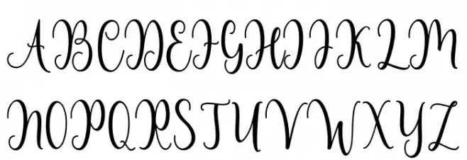 StoryofChristmas خط أحرف كبيرة