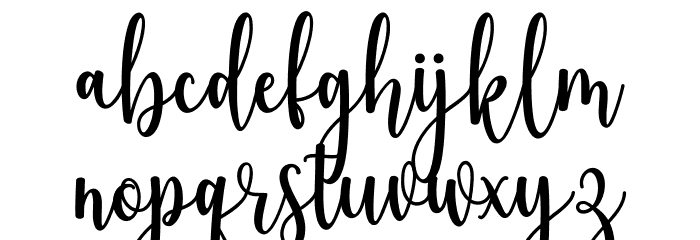 StoryofChristmas Font LOWERCASE