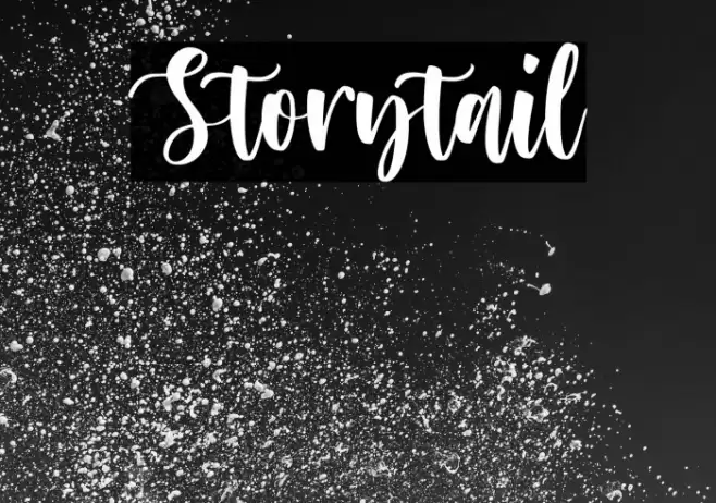 Storytail Font examples