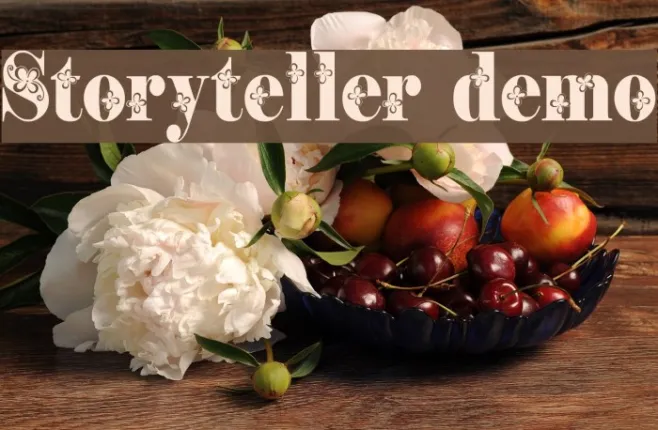 Storyteller Demo Example 1