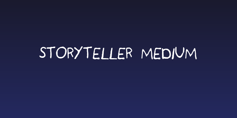 Storyteller Medium Social Header