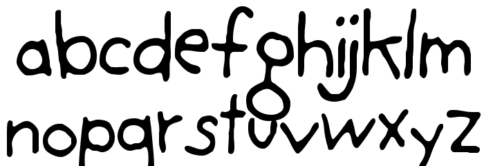 Storyteller Medium Font LOWERCASE