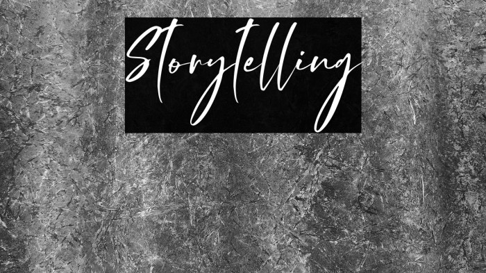 Storytelling Example 3