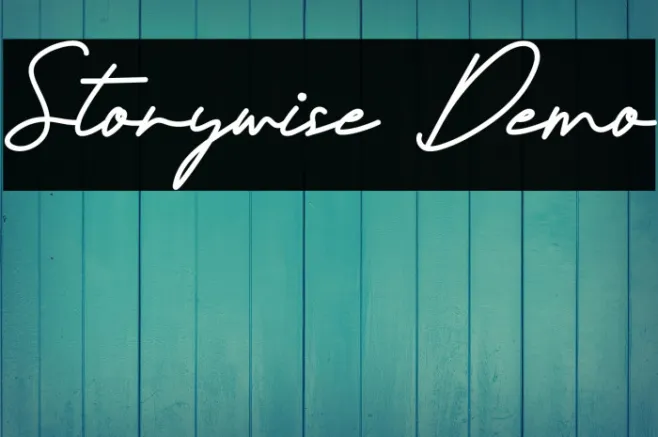 Storywise Demo Example 1