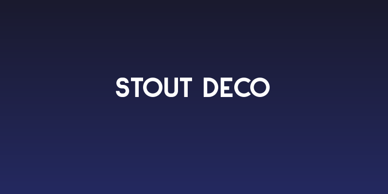 Stout Deco Social Header