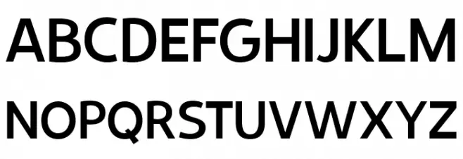 Stovia Personal Use SemiBold Schriftart Groß
