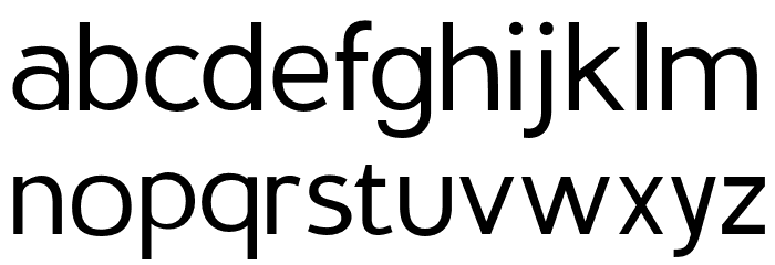 StoviaPersonalUse-Regular Font LOWERCASE