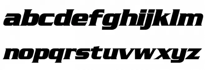 Straczynski Bold Italic Caratteri MINUSCOLO