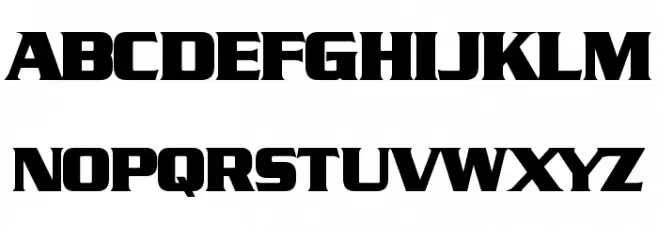 Straczynski Bold Schriftart Groß