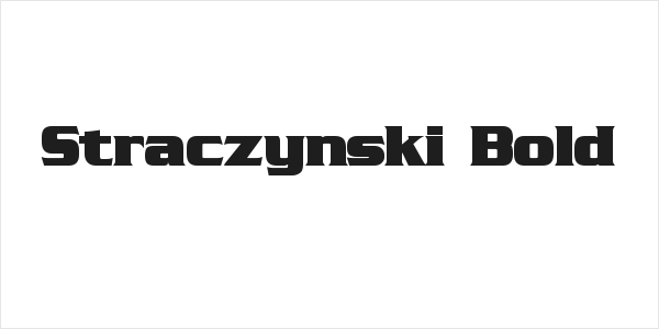 Straczynski Bold Logo