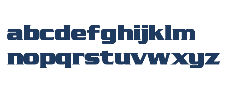 Straczynski Bold Lowercase