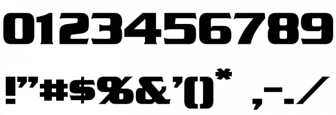 Straczynski Font OTHER CHARS