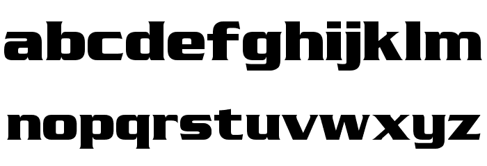 Straczynski Font LOWERCASE