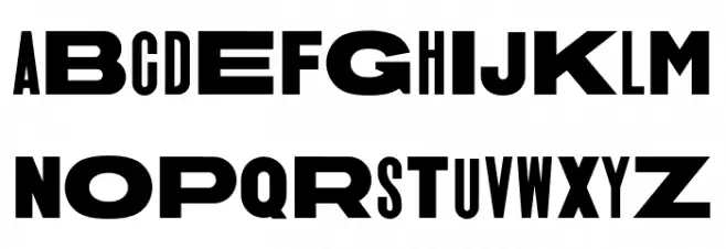 Straight Forward DEMO Font UPPERCASE
