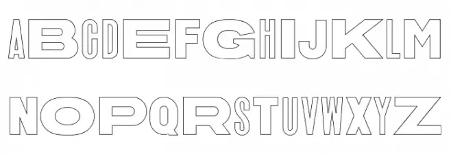 Straight Forward DEMO Font LOWERCASE