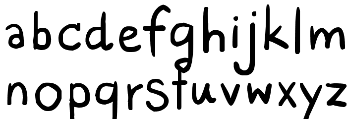 Straight & Narrow Font LOWERCASE