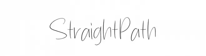 Straight Path  تنزيل الخطوط