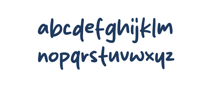 Straight Town Lowercase