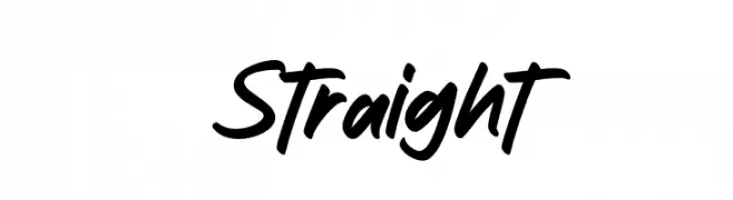 Straight  Descarca Fonturi Gratis