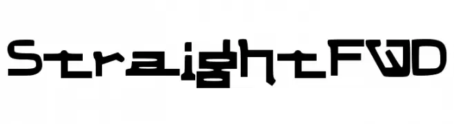 StraightFWD  Fuentes Gratis Descargar