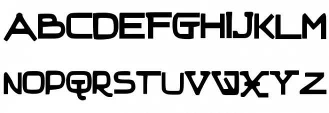 StraightFWD Шрифта ВЕРХНИЙ