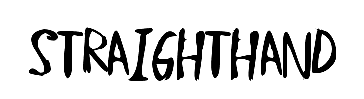 StraightHand  Free Fonts Download