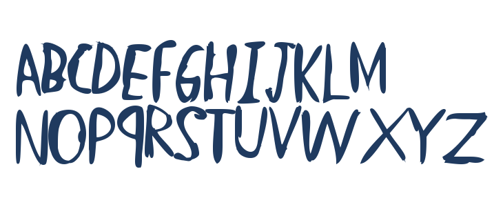 StraightHand Lowercase