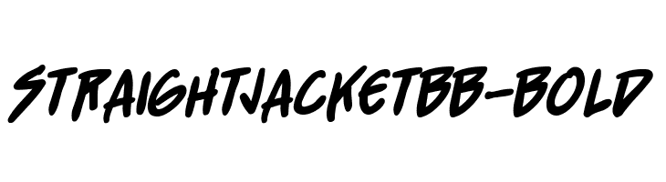 StraightJacketBB-Bold  नि: शुल्क फ़ॉन्ट्स डाउनलोड