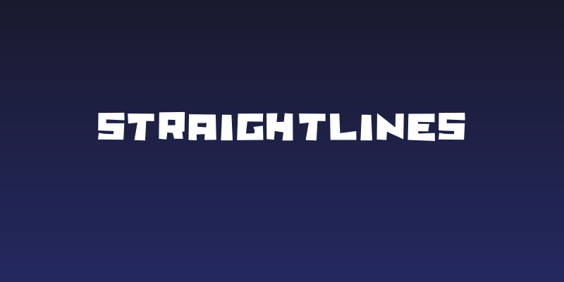 StraightLines Social Header