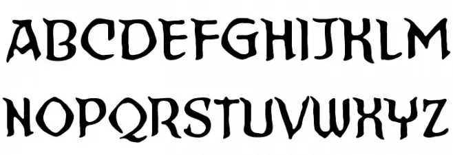 StraightToHell BB Шрифта ВЕРХНИЙ