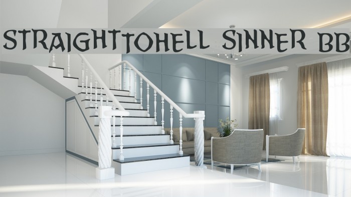 StraightToHell Sinner BB Font examples