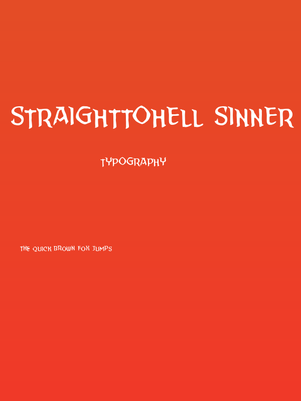 StraightToHell Sinner BB Poster